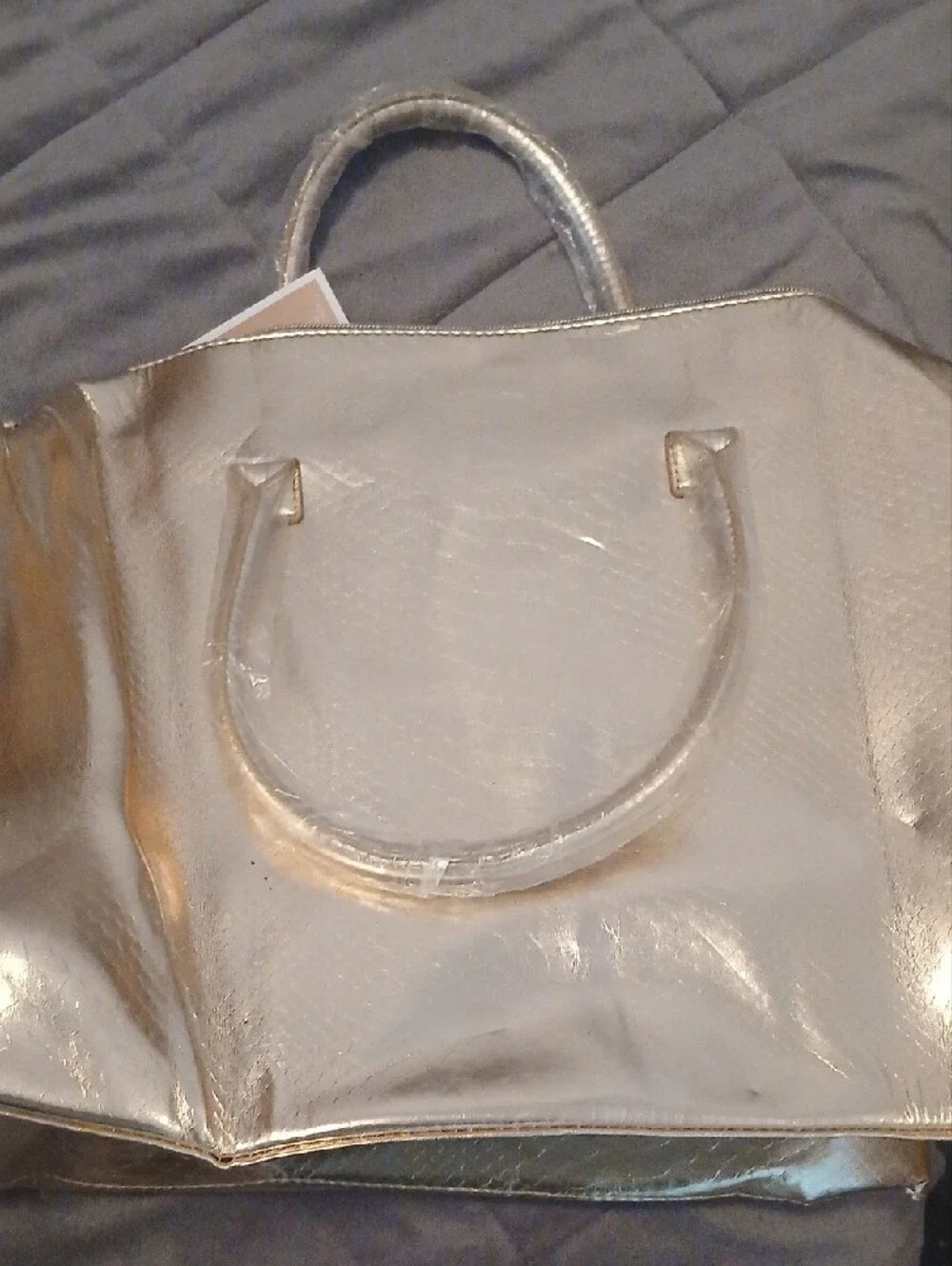 Michael Kors Metallic Gold Tote